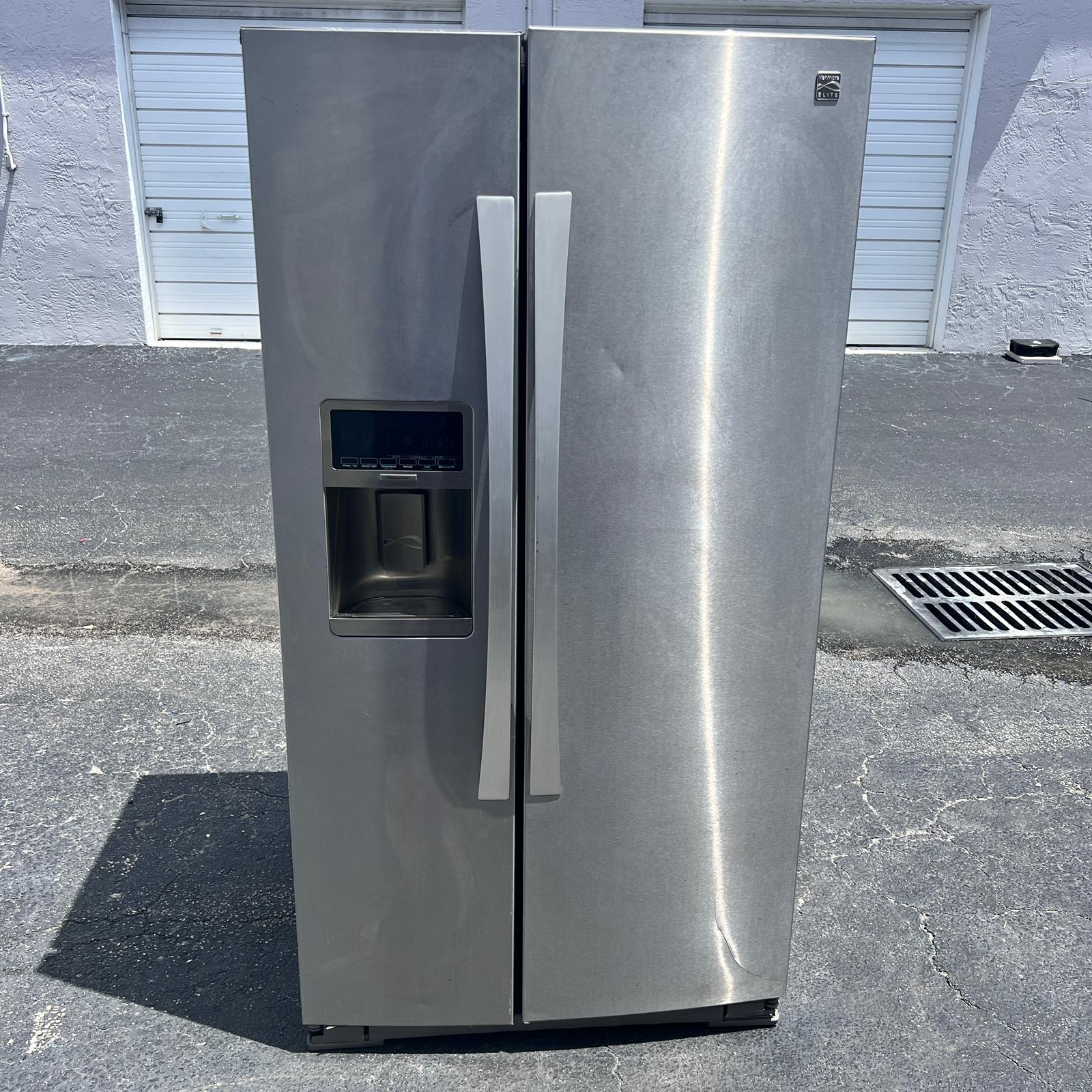 Kenmore Stainless Steel Fridge Kenmore Stainless Steel Fridge